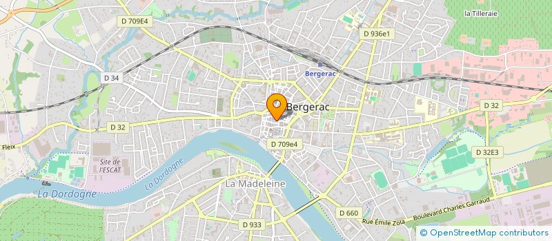 localisation de l'entreprise PLAN B à BERGERAC