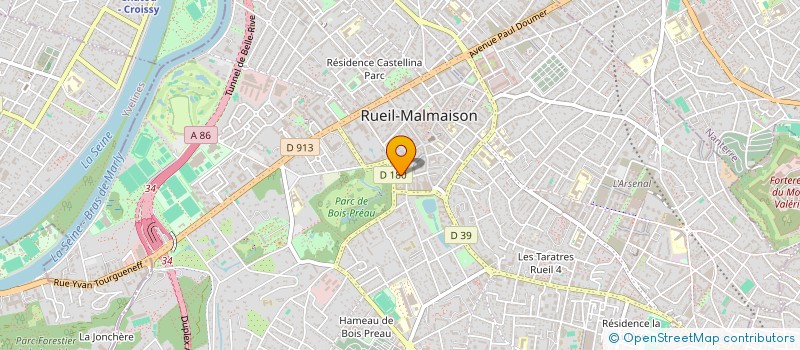localisation de l'entreprise PLAN B à RUEIL-MALMAISON