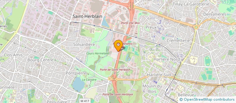 localisation de l'entreprise PLAN B  SAINT-HERBLAIN