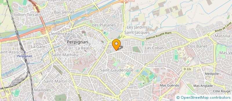 localisation de l'entreprise PLAN B  PERPIGNAN