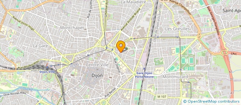 localisation de l'entreprise PLAN-B à DIJON
