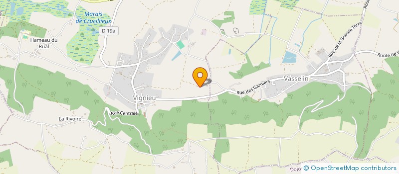 localisation de l'entreprise PLAN B  VIGNIEU