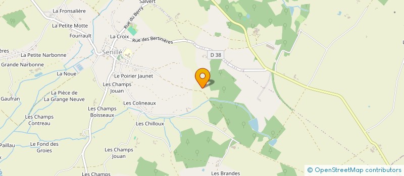 localisation de l'entreprise PLAN B  SENILLE-SAINT-SAUVEUR