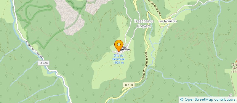 localisation de l'entreprise PLAN B  CHATILLON-EN-DIOIS