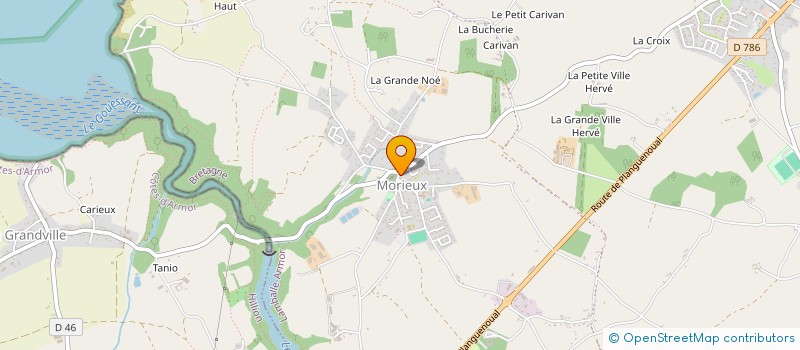 localisation de l'entreprise PLAN B  LAMBALLE-ARMOR