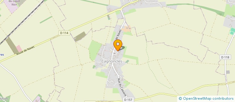 localisation de l'entreprise PLAN B-M  CAGNONCLES