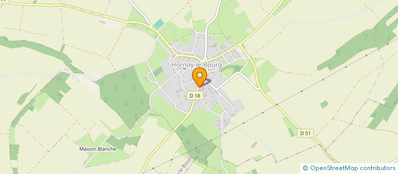 localisation de l'entreprise PLAN BAT EXPERTISES  HORNOY-LE-BOURG