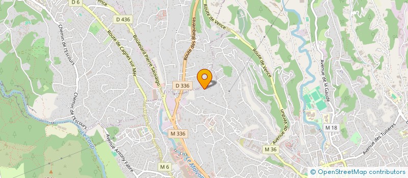 localisation de l'entreprise PLAN BERGIER à CAGNES-SUR-MER