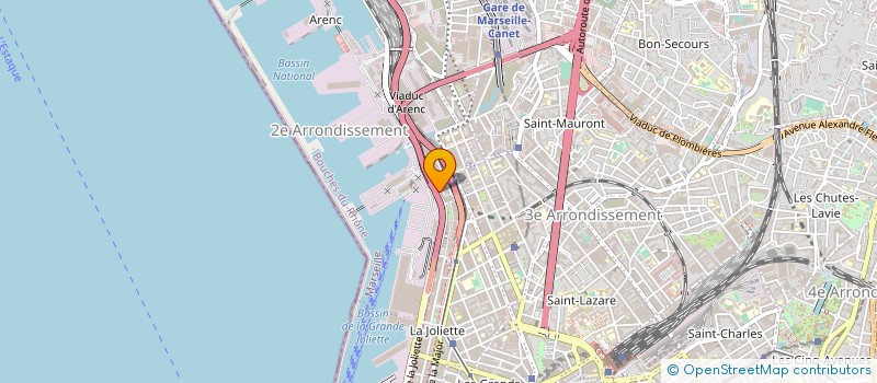 localisation de l'entreprise PLAN BLEU POUR L'ENVIRONNEMENT ET LE DEVELOPPEMENT EN MEDITERRANEE  MARSEILLE