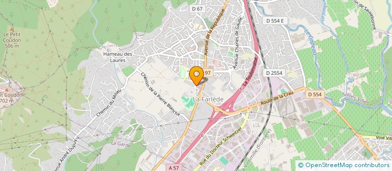 localisation de l'entreprise PLAN DE VIE  LA FARLEDE