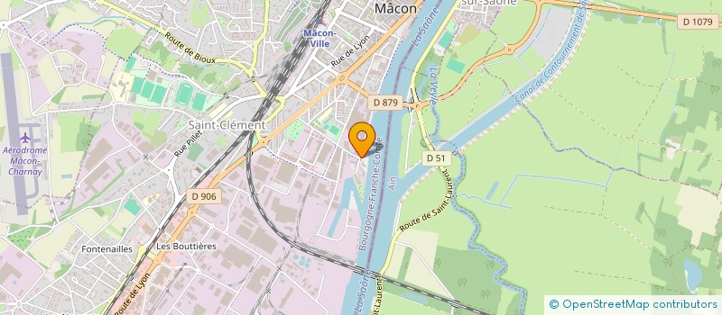 localisation de l'entreprise PLAN DE VOL à MACON