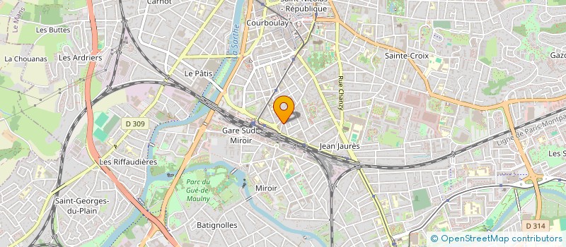 localisation de l'entreprise PLAN'ET INGENIERIE à LE MANS
