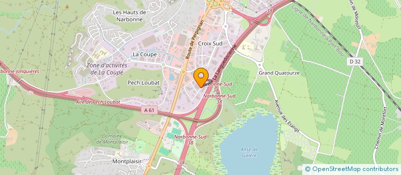 localisation de l'entreprise PLAN ET TERRE à NARBONNE