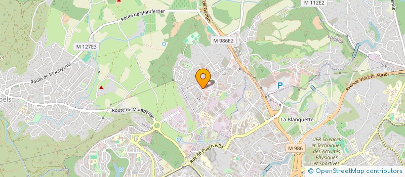 localisation de l'entreprise PLAN FOSSAN  GRABELS