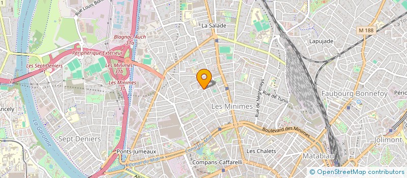 localisation de l'entreprise PLAN G PROD à TOULOUSE