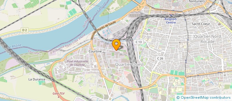 localisation de l'entreprise PLAN IMMOBILIER  AVIGNON