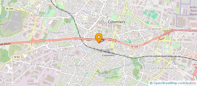 localisation de l'entreprise PLAN'IN AGENCEMENT à COLOMIERS