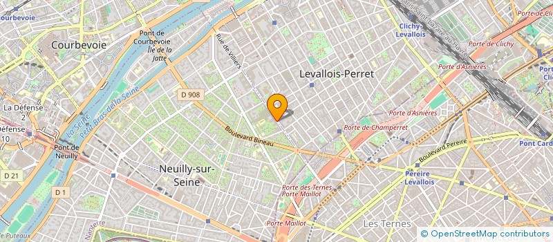 localisation de l'entreprise PLAN.NET à NEUILLY-SUR-SEINE