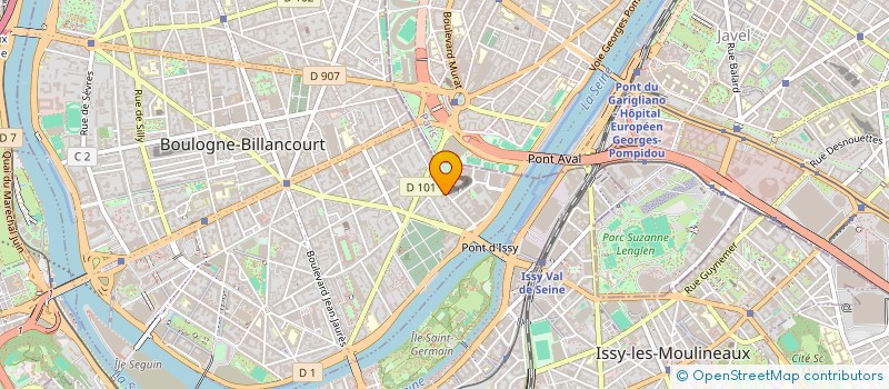 localisation de l'entreprise PLAN P à BOULOGNE-BILLANCOURT