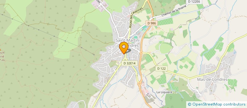 localisation de l'entreprise PLAN RURAL D'INSERTION PAR L'ECONOMIE à SAINT-MARTIN-DE-LONDRES