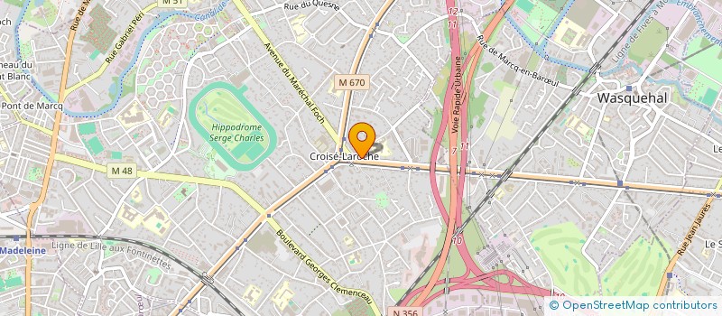 localisation de l'entreprise PLAN SEQUENCE HAUTS DE FRANCE à MARCQ-EN-BARŒUL