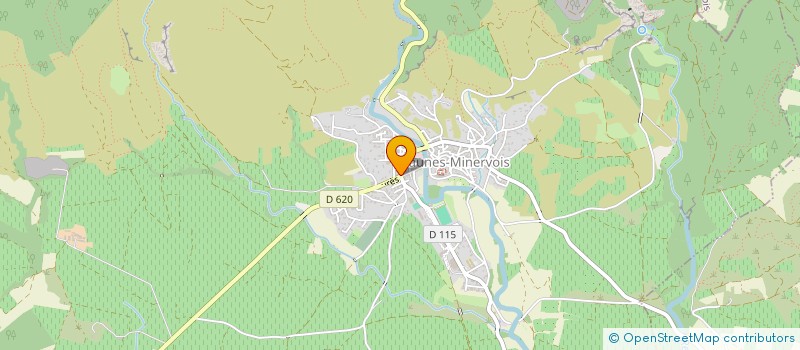 localisation de l'entreprise PLAN SUD à CAUNES-MINERVOIS
