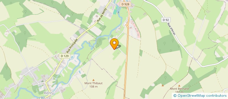 localisation de l'entreprise PLAN V  FAUQUEMBERGUES