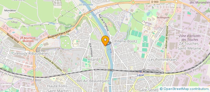 localisation de l'entreprise PLANACAT à LAVAL
