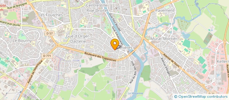 localisation de l'entreprise PLANADE à LAVAL