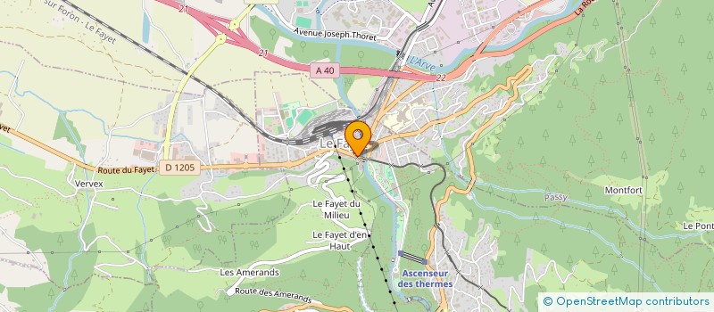localisation de l'entreprise PLANB2  SAINT-GERVAIS-LES-BAINS