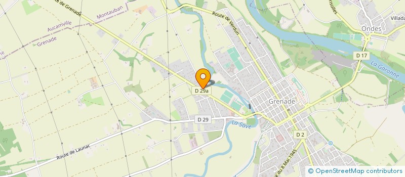 localisation de l'entreprise PLANCADE LOIC  GRENADE