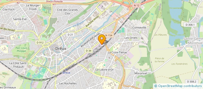 localisation de l'entreprise PLANCHA GRILL à DREUX