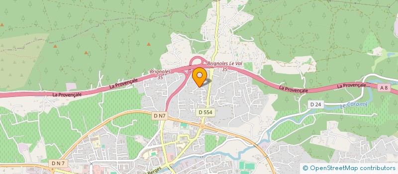 localisation de l'entreprise PLANCHA PAPA  BRIGNOLES