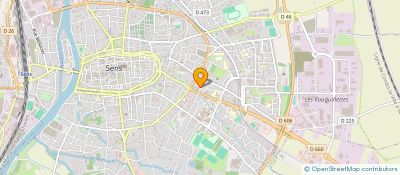 localisation de l'entreprise PLANCHE BARRAULT  SENS