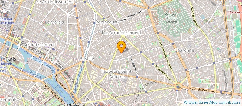 localisation de l'entreprise PLANCHES CONTACT  PARIS