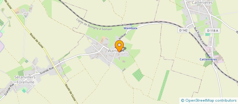 localisation de l'entreprise PLANCHON  WAMBAIX