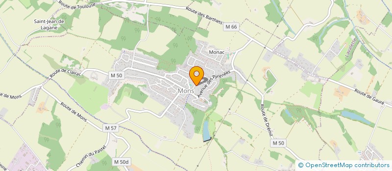 localisation de l'entreprise PLANCHON & FILS à MONS