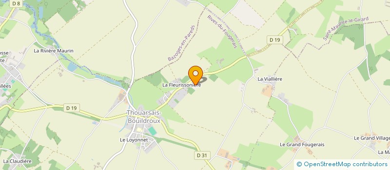 localisation de l'entreprise PLANCHOT GUY-BERNARD  RIVES-DU-FOUGERAIS