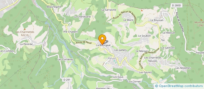 localisation de l'entreprise PLANCK SEMICON FRANCE  REVEL