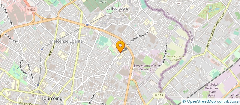 localisation de l'entreprise PLANCKAERT ET FILS à TOURCOING