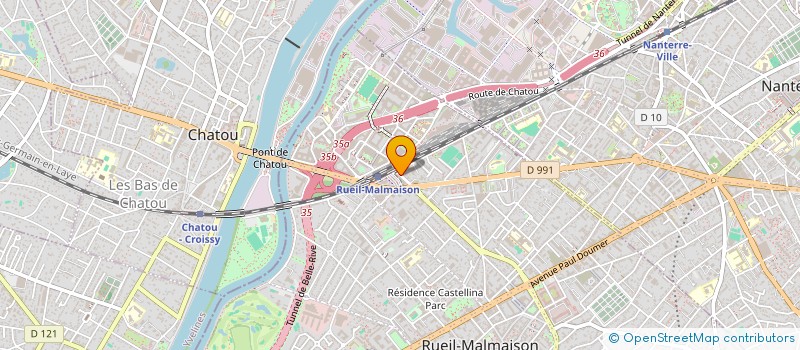 localisation de l'entreprise PLANCKEEL INDIVISION à RUEIL-MALMAISON
