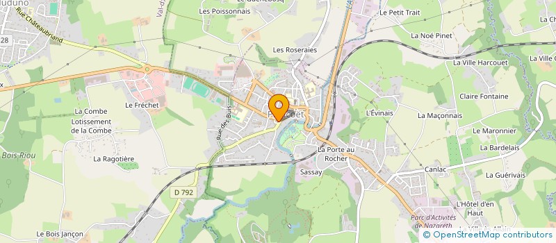 localisation de l'entreprise PLANCOET EN ROSE  PLANCOET