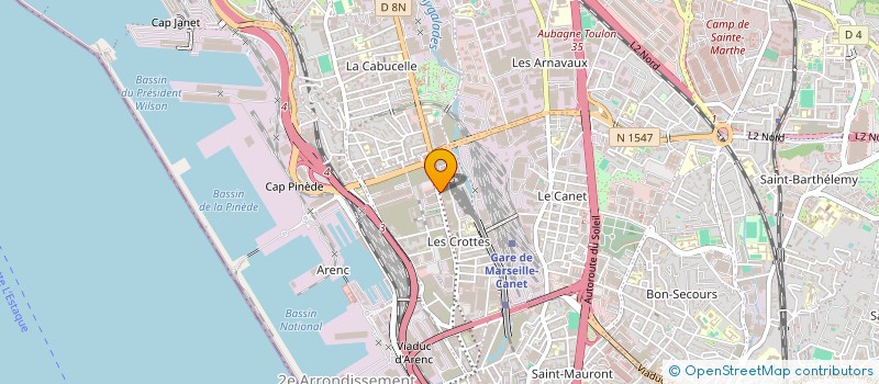 localisation de l'entreprise PLANDO LOLL à MARSEILLE