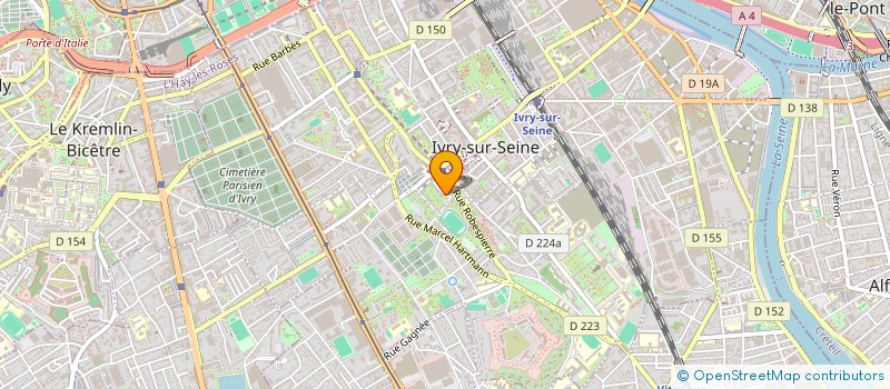 localisation de l'entreprise PLANDRONE  IVRY-SUR-SEINE