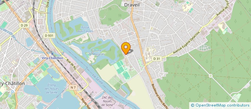 localisation de l'entreprise PLANDY SERVICES à DRAVEIL