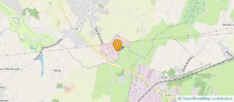 localisation de l'entreprise PLANEDENN 44  SAINT-ANDRE-DES-EAUX