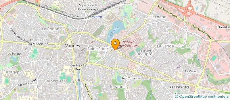 localisation de l'entreprise PLANEDENN à VANNES