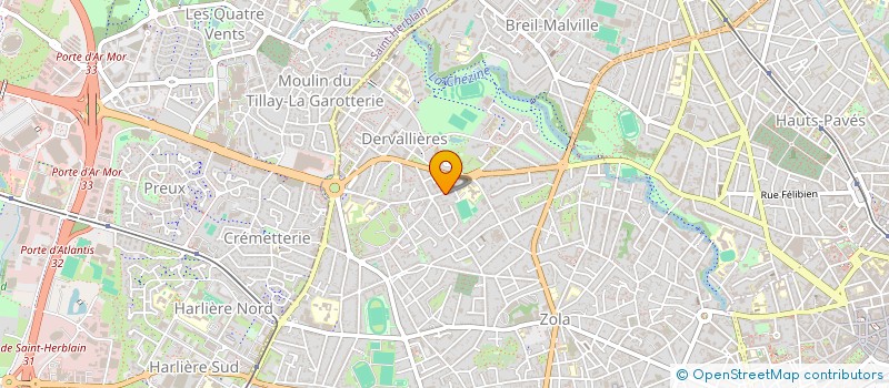 localisation de l'entreprise PLANEN à NANTES