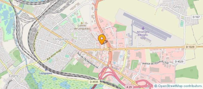 localisation de l'entreprise PLANET ASIA 2  LONGUEAU