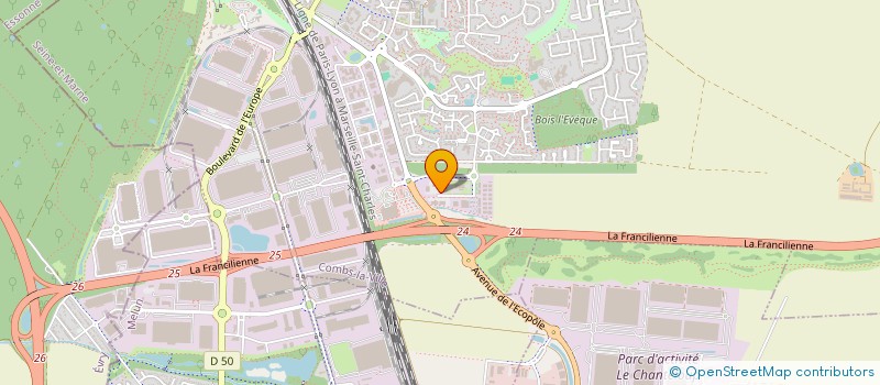 localisation de l'entreprise PLANET ASIA  COMBS-LA-VILLE